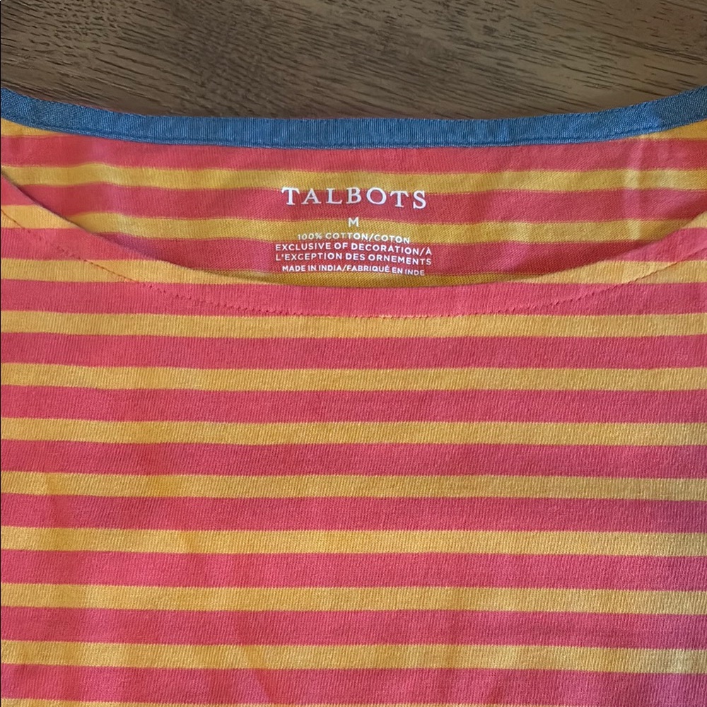 Talbots Smart Summer Striped Top!  ⛵️